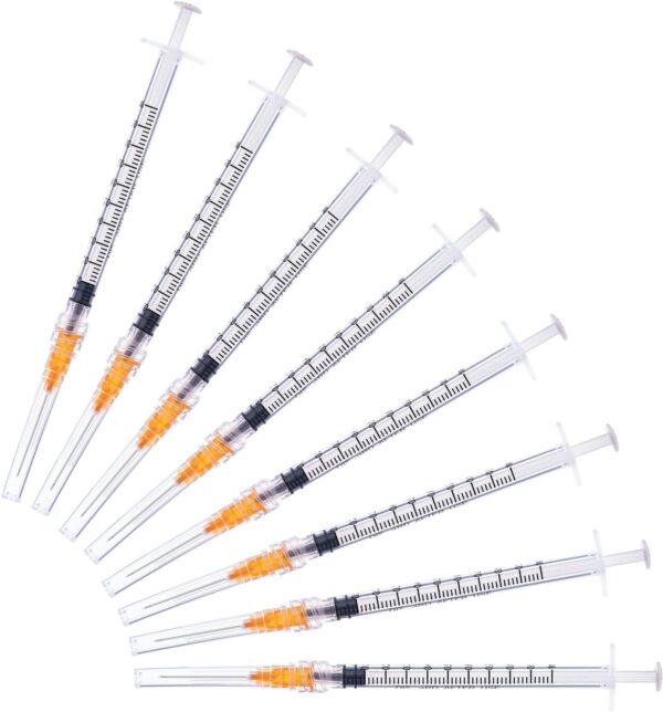 1Ml 25G 1Inch Syringe, Sterile Disposable Packaging. (20) Online - Best Prices