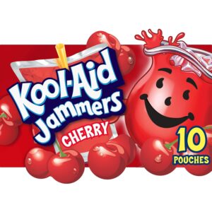 Kool-Aid Jammers Cherry Flavored 10 Ct Box, 6 Fl Oz Pouches Online - Best Prices
