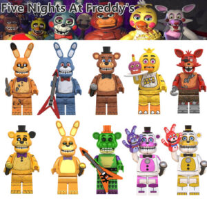 10PCS Fit Lego Five Nights at Freddy's Minifigures for Kids