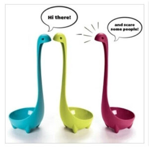 2-Pack (2 pcs) Nessie Loch Ness Soup Ladle & Spoon Set - Novelty