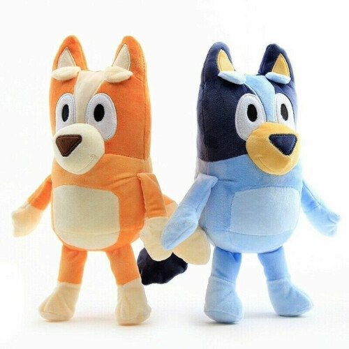 2pc Bluey & Bingo Plush Toys 28cm - Kids' Soft Toy Set - Cute Gift