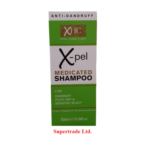 3x Xpel Medicated Shampoo 300 mL ¨C Dandruff Psoriasis & Itchy Scalp