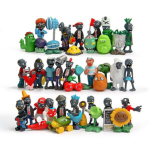 40pcs Plants vs Zombies PVC Action Figures Set - Collectible Toys