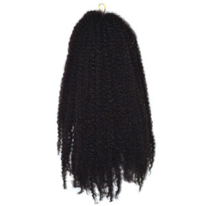 99J# Negro Caterpillar Wig Braid - Fluffy Afro Hair, Voluminous