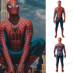 Spiderman Tobey Maguire Cosplay Costume - Adult & Kids Jumpsuit