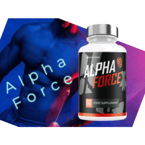 Alpha Force Food Supplement - Advanced Formula, Max Performance, 60 ct