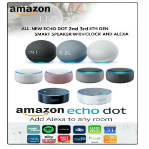 Amazon Echo Dot 3rd/4th Generation Speaker with Alexa - Compact Design