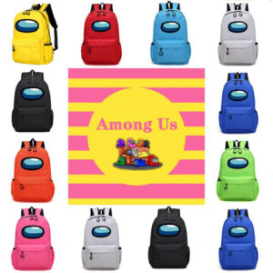 Among Us Shoulder Backpack School Backpack for Kids & Teens - Cute