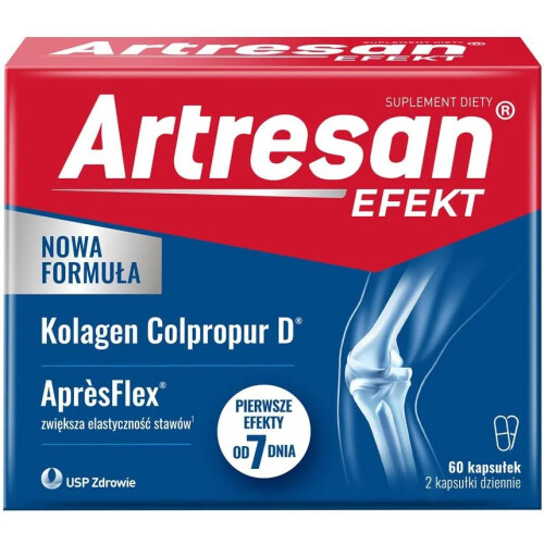 Artresan Efekt 60x ApresFlex Collagen Collaflex Joint Support Formula