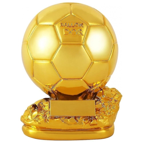 Ballon d'Or Golden Soccer Trophy Resin Replica - Best Soccer Award