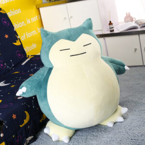 Jumbo 30cm Snorlax Plush (Kabigon) Pillow Toy - Cute Gift for Fans