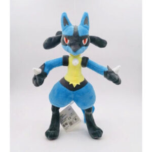 Blue Lucario 30cm Pokemon Plush Toy - Soft Stuffed Doll, Cute Gift