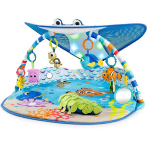 Bright Starts Disney Baby Finding Nemo Ocean Lights Baby Gym Playmat