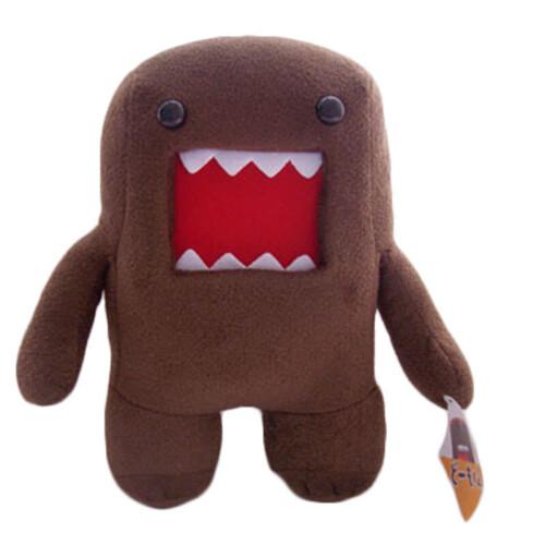 Domo-kun 30cm Brown Soft Plush Doll - Kids Stuffed Plush Toy UK