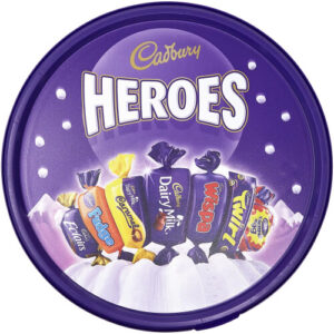 Cadbury Heroes Chocolate Tub, 660 g - Assorted Sharing Candy Pack