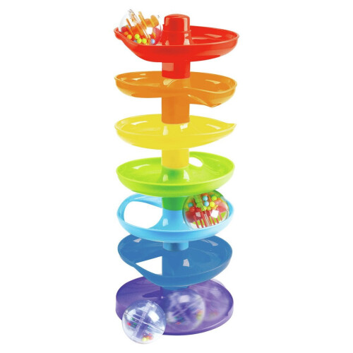 Chad Valley Stacking Ball Drop Toy for Babies & Toddlers - Classic