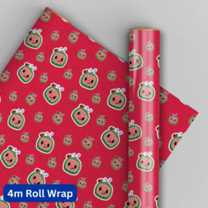 CoComelon Wrapping Paper 4m Roll - Kids Birthday Party Gift Wrap