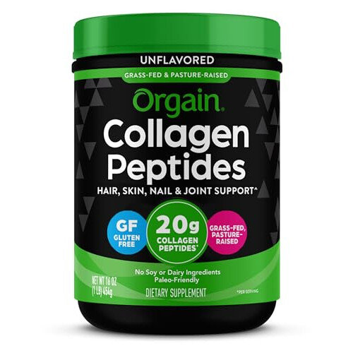 Collagen Peptides Unflavored 454 g - Protein Powder for Skin & Joints
