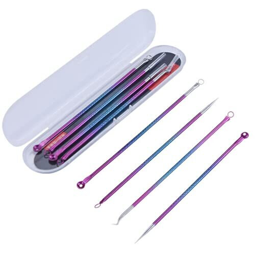 Blackhead Tool Kit | Stainless Steel Acne Needles & Whitehead Removal