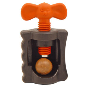 Crack-A-Mac Macadamia Nut Cracker | Stainless-Steel Kitchen Tool