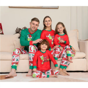 Grinch Christmas Pajamas for Family - Holiday PJs: Men, Women & Kids