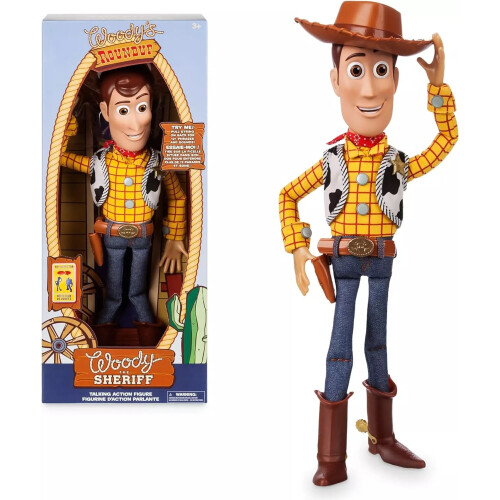 Toy Story 4 Disney Woody 35cm Interactive Talking Action Figure Doll
