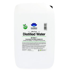 Premium Distilled Water - 25 Liters | 100% Pure Steam-Distilled H2O