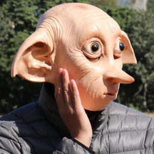 Dobby Elf Mask - Latex Cosplay for Halloween Costume & Carnival