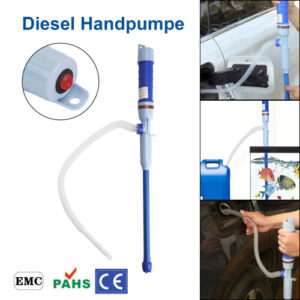 Electric Liquid Fuel Siphon Pump Battery Supply for Gas, Oil & Water