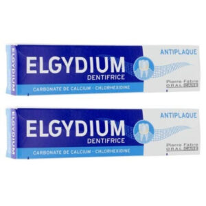 Elgydium Anti-Plaque Toothpaste 75ml 2-Pack (Dentifrice) - Mint