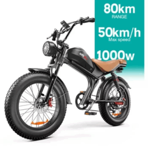 Emoko C93 20 Fat Tire Off-Road Electric Bike 1000W 48V 20Ah for Adult