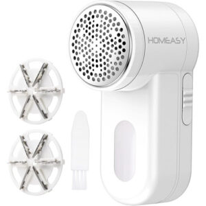 HOMEASY Portable Fabric Shaver - Lint & Pilling Remover for Clothes