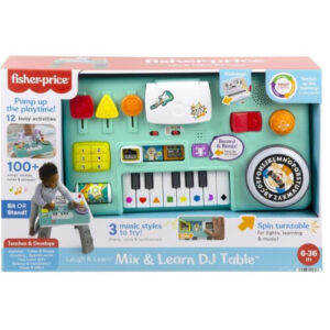 Fisher-Price Laugh & Learn Mix & Learn DJ Table HLM43 Toddler Toy