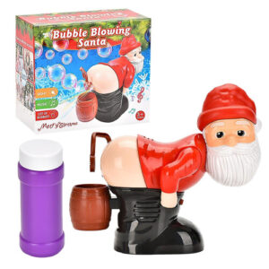 Funny Santa Automatic Fart Bubble Machine & Santa Claus Bubble Maker