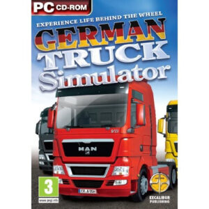 German Truck Simulator PC CD - Realistic Truck Driving for Windows