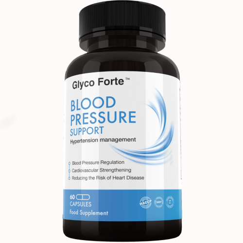 Glyco Forte 60 Capsules - Blood Pressure & Glucose Support Supplement