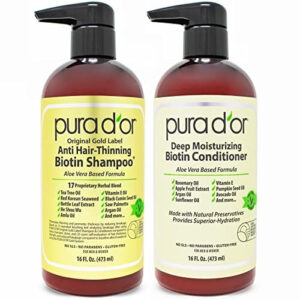 Anti-Thinning Deep Moisturizing Shampoo & Conditioner Set - Gold Label