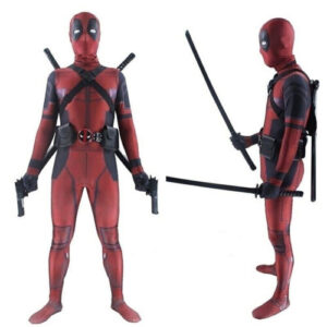 Deadpool Full-Body Lycra Spandex Adult Costume - Halloween Cosplay