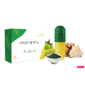 Indravil Capsules: Weight Loss Support, Duo Formula - 60 Capsules