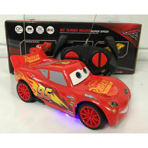Disney Pixar Lightning McQueen RC Remote Control Car Toy for Kids