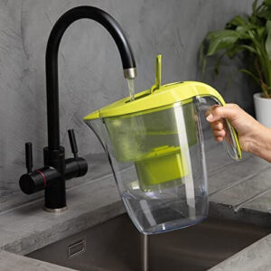 LIVEWATER Nouveaux Smart Water Filter Pitcher 27L - 1-Month Cartridge