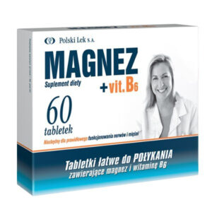 MAGNEZ Magne B6 Magnesium + Vitamin B6 60 Tabs Cramps, Stress & Fatigue