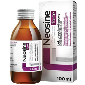 Neosine Forte syrup (500mg/5ml) - 100 ml Antiviral | Fast Relief