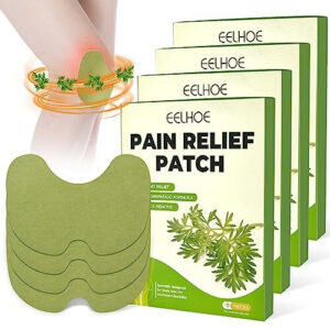 Wellknee Knee Pain Relief Patches 40pc - Wormwood Herbal Arthritis Aid