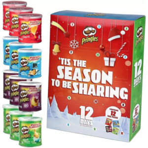Pringles Advent Calendar 2024 Multipack - 12 Days Chips Christmas 480g