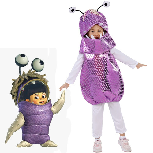 Purple Mary Monsters Boo Girl Child Halloween Monster Costume