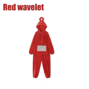 Adult Red Kigurumi Teletubbies Onesie - Unisex Halloween Costume