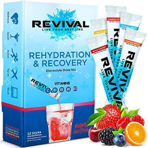Revival Rapid Rehydration Electrolyte Powder Sachet - Vit C & B12