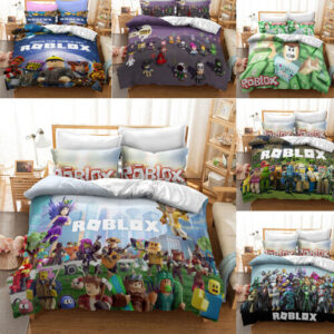 ROBLOX Bedding - Cartoon Duvet Cover for Single & Double Beds