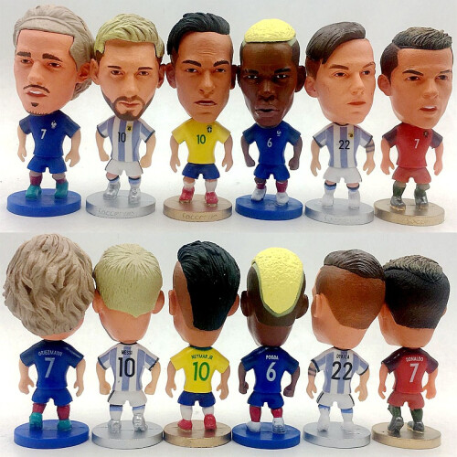 Ronaldo 6.5cm Mini Soccer Star Model Toys Action Figure - Kids Gift